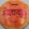 Thrasher – Missy Gannon Captain’s Special Blend ESP - yelloworange - red - somewhat-flat - neutral - 173-174g - 176-5g