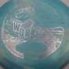 LE Paul McBeth x Nate Doss Ti Force - blend-bluegreen - silver-circles - neutral - somewhat-stiff - 173-174g - 175-3g