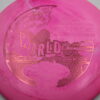 LE Paul McBeth x Nate Doss Ti Force - pink - pink-hexagons - neutral - somewhat-stiff - 173-174g - 175-0g