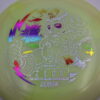 Z Swirl Zeus – 2024 Ledgestone Season 1 - light-yellow - silver-squares - rainbow - somewhat-flat - somewhat-stiff - 173-174g - 175-0g