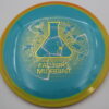 Factory Misprint Neutron Panic - blue - yellow-orange - gold - white - neutral - somewhat-stiff - 173g - 173-6g
