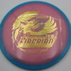 2025 Halo Glow Sexton Firebird - pink - blue - gold - somewhat-flat - neutral - 173-175g - 175-0g