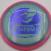 2025 Halo Glow Sexton Firebird - blue - pink - blue - somewhat-flat - neutral - 173-175g - 173-6g