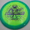 Destroyer - Calvin Heimburg Tour Series - dayglo - blue-green - red - neutral - neutral - 173-175g - 174-6g